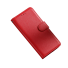 Skórzane etui z klapką do Samsunga Galaxy A14 czerwony