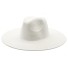 Slaměný klobouk bílá