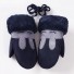 Śliczne rękawiczki dla niemowląt ciemnoniebieski