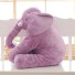 Slon vyrobený z pravej bavlny 60 cm J998 fialová