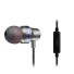 Sluchátka s mikrofonem K1954 stříbrná