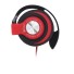 Słuchawki basowe jack 3,5 mm A2679 czerwony