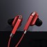 Słuchawki basowe z mikrofonem K1854 czerwony