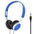 Słuchawki jack 3,5 mm K1759 niebieski