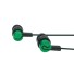 Słuchawki jack 3,5 mm K1977 zielony
