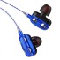 Słuchawki z mikrofonem K1709 niebieski