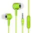 Słuchawki z mikrofonem K1933 zielony