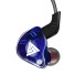 Słuchawki z mikrofonem K2007 niebieski