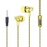 Słuchawki z mikrofonem K2008 żółty