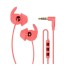 Słuchawki z mikrofonem K2079 różowy