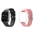 Smartwatch mit Ersatzarmband J222 rosa