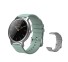 Smartwatch mit Ersatzarmband K1186 silbern