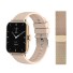 Smartwatch mit Ersatzarmband K1333 golden