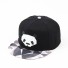 Snapback egy pandával fekete