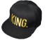 Snapback King & Queen J2259 King - žltá