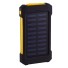 Solar-Powerbank mit Taschenlampe 30.000 mAh golden