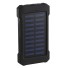 Solar-Powerbank mit Taschenlampe 30.000 mAh schwarz