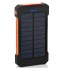 Solárne PowerBank so svietidlom 30 000 mAh oranžová