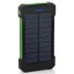 Solárne PowerBank so svietidlom 30 000 mAh zelená