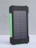 Solarny power bank z lampą 20000 mAh zielony
