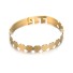 Solides Armband golden