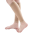 Șosete compresive împotriva varicelor Mâneci compresive Șosete compresive pentru genunchi fără deget bej