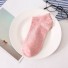 Șosete de gleznă colorate pentru femei - 10 perechi roz deschis
