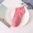 Șosete de gleznă colorate pentru femei - 10 perechi roz închis