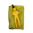 Spadochroniarz ze spadochronem żółty