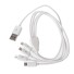 Split-Kabel USB auf 4x Micro USB 50 cm weiß