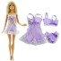 Spodní prádlo pro Barbie levandulová