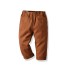 Spodnie chłopięce L2230 brązowy
