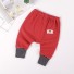 Spodnie dresowe dziecięce L2234 czerwony