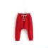 Spodnie dresowe dziecięce L2264 czerwony
