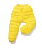 Spodnie zimowe T2462 żółty