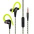 Sport fülhallgató K1767 világos zöld