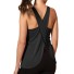 Sport-Tanktop für Damen P1072 schwarz