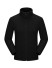 Sportliches Fleece-Sweatshirt für Damen schwarz