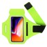 Sportovní pouzdro na mobil na ruku T1012 neonová zelená