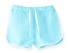 Sportshorts für Mädchen J3138 hellblau