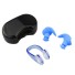 Špunty do uší a kolíček na nos na plavání P3608 modrá