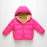 Steppjacke für Kinder mit Fell J2868 rosa