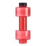 Sticla de apa in forma de gantera 550 ml roșu