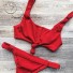 Stílusos női szexi bikini J2746 piros