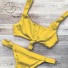 Stílusos női szexi bikini J2746 sárga