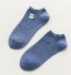 Stílusos zokni képekkel kék