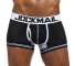 Stilvolle Herren-Boxershorts A1 schwarz-weiß