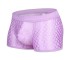 Stilvolle Herren-Boxershorts A8 hellviolett