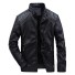 Stilvolle Herren-Lederjacke J2088 schwarz