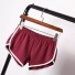 Stilvolle Sommershorts für Damen J3016 rot